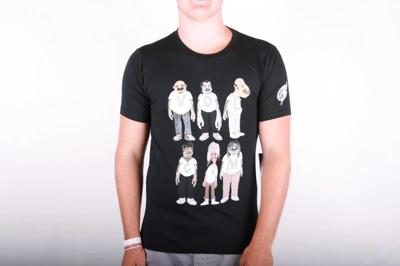 Volcom T-shirt Dillon Froelich black