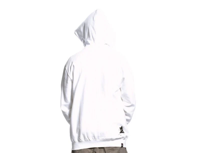 Zimtstern Zip Hooded Spray Logo white - Image 2
