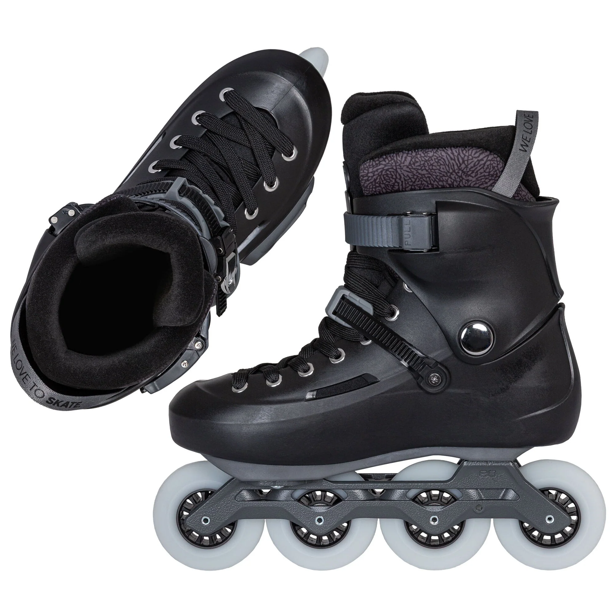 Powerslide Skates Zoom Pro 80 Black - Image 4